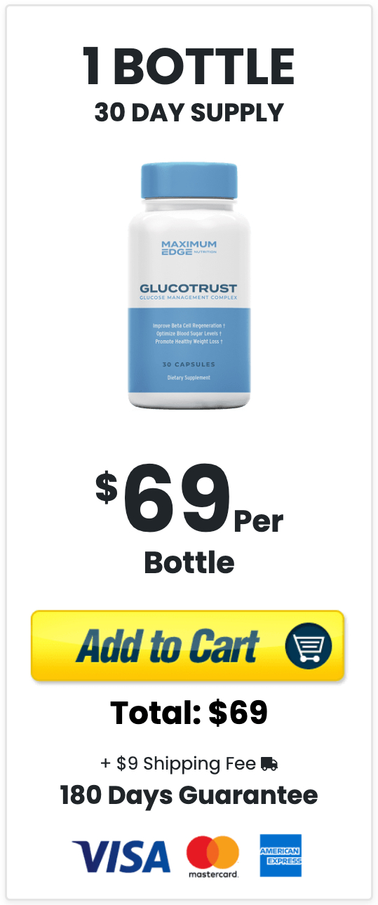 GetGlucoTrust.com - 1 Bottle