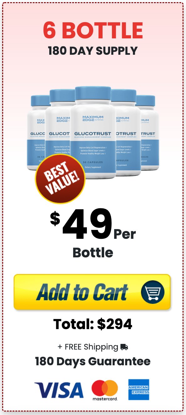 GetGlucoTrust.com - 6 Bottles